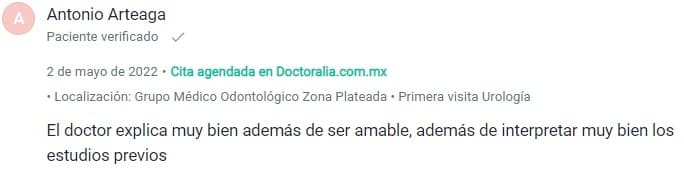testimonios